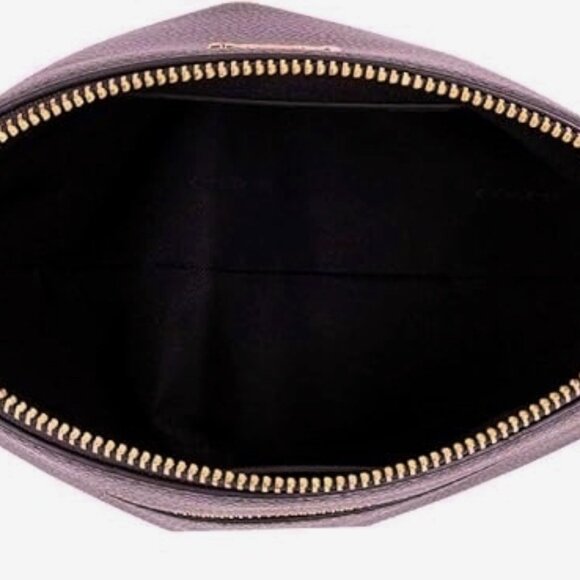 Coach Charlie Pouch Wristlet Clutch Detachable Strap Navy Black - Picture 5 of 6